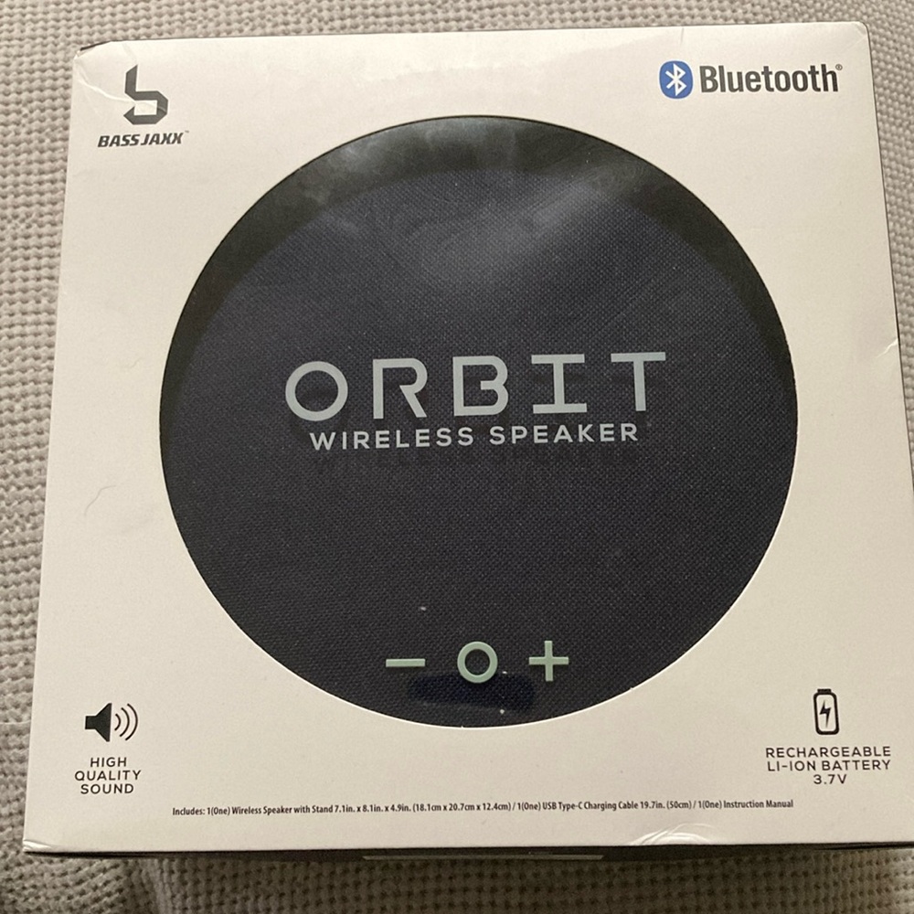 Bass Jaxx Orbit | Wireless Speaker | Bluetooth Speaker | orbit wireless speaker